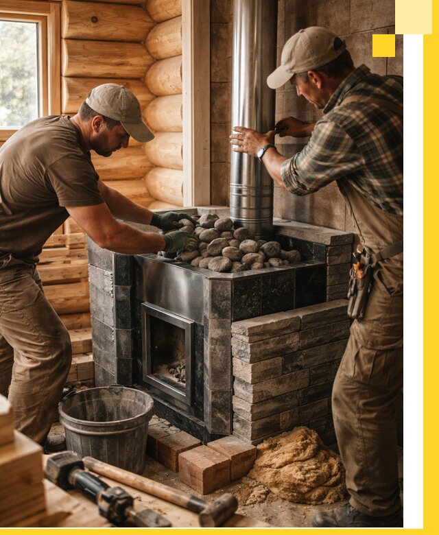 Строительство и отделка русских бань под ключ в Солнечногорске