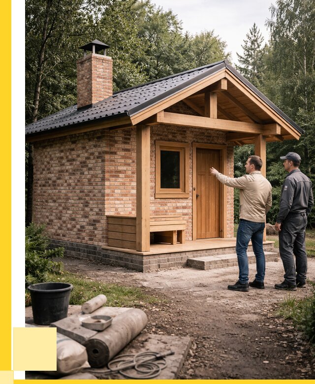 Кирпичные бани и печи в Солнечногорске от 364280 р. | ЭриданСлн