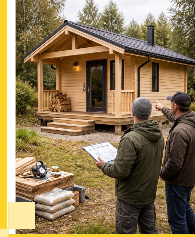 Каркасные бани под ключ в Солнечногорске от 312240 р. | ЭриданСлн