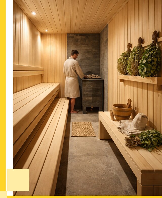 Отделка парной под ключ в Солнечногорске от 364280 р. | ЭриданСлн