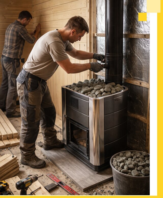 Проектирование и строительство парилок для бани в Солнечногорске под ключ