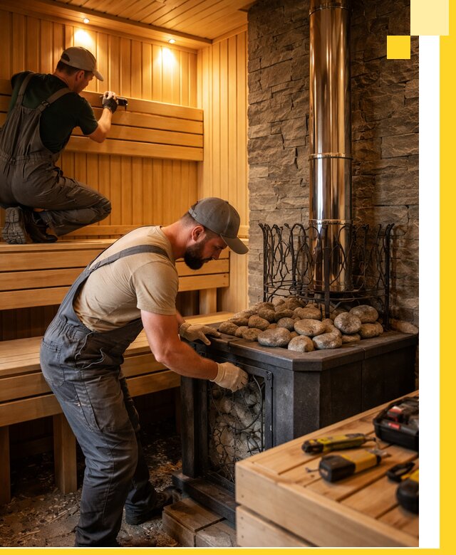 Комплексный дизайн бань, саун и зон отдыха в Солнечногорске