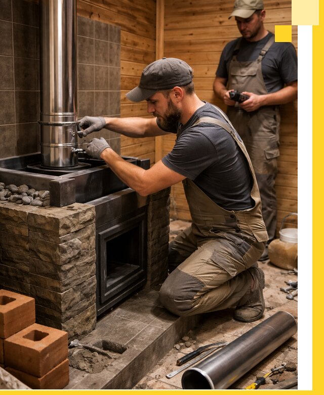 Изготовление и установка банных печей под ключ в Солнечногорске