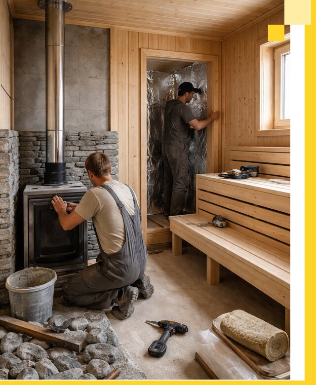 Строительство и изготовление бань под ключ в Солнечногорске