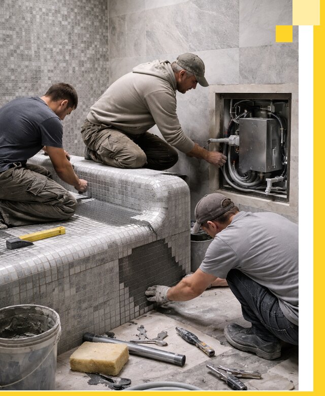 Проекты хамамов под ключ в Солнечногорске и дизайн и строительство