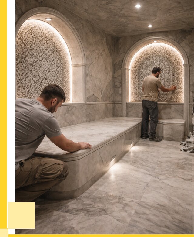 Турецкие бани под ключ в Солнечногорске от 260200 р. | ЭриданСлн