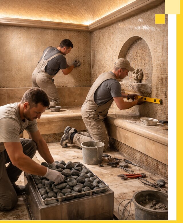 Проектирование и строительство хамама и сауны в Солнечногорске