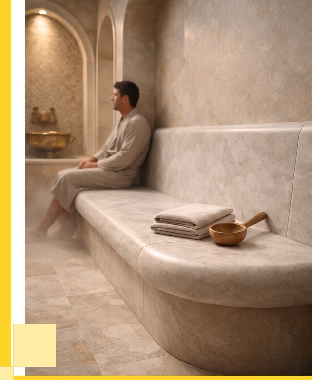 Сиденья для хамама в Солнечногорске под ключ от 12490 р. | ЭриданСлн