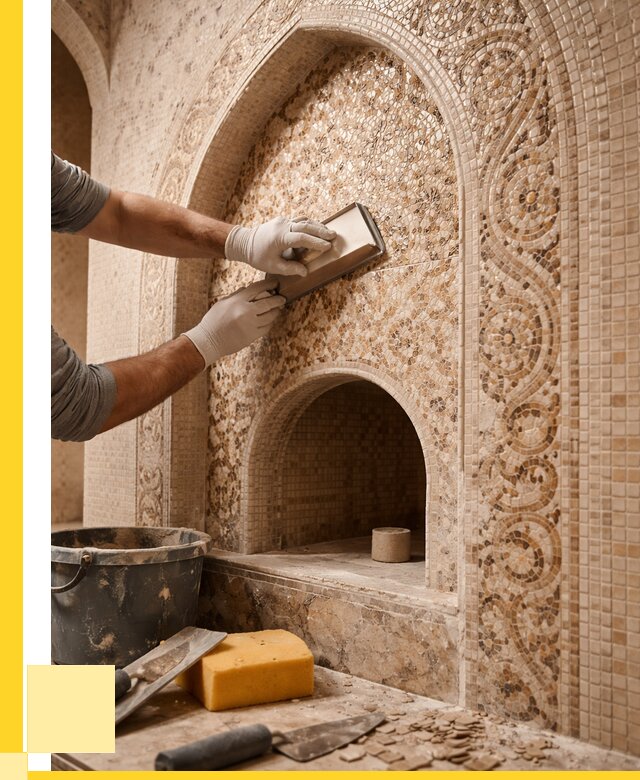 Мозаика для хамама в Солнечногорске под ключ от 5204 р. | ЭриданСлн