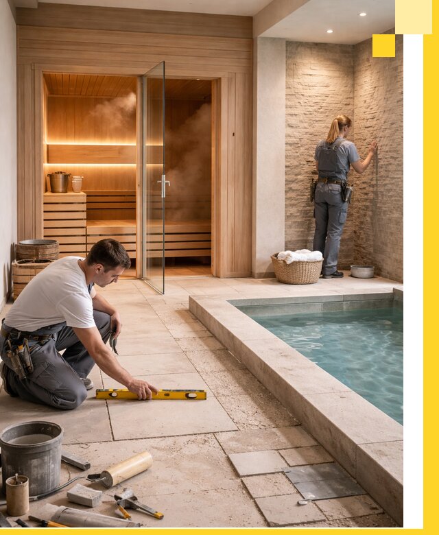 Комплексный дизайн и отделка интерьеров SPA под ключ в Солнечногорске